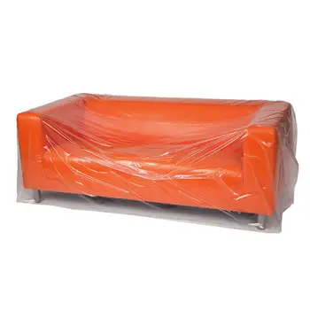 124 x 45 Clear Furniture Bags 90" Sofa