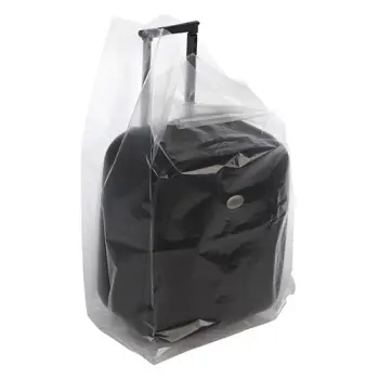 24 x 10 x 36 Clear Gusseted Poly Bags 3 mil