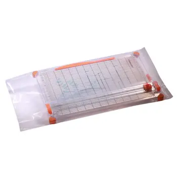 8 x 10 Clear Layflat Bags on a Roll 2 mil