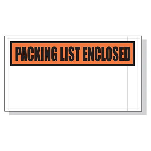 5.5 x 10 Packing List Envelopes 