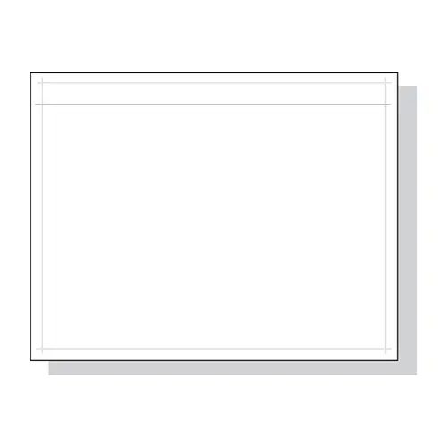 7 x 5.5 Packing List Envelopes 