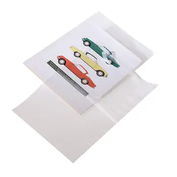 4.75 x 6.5 Clear Resealable Polypropylene Bags w/Lip & Tape 1.6 mil